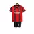 Kit Infantil Milan I 23/24 - Puma - Preto+Vermelho