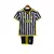 Kit Infantil Juventus I 23/24 - Adidas - Preto+Branco