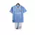 Kit Infantil Manchester City I 23/24 - Puma - Azul
