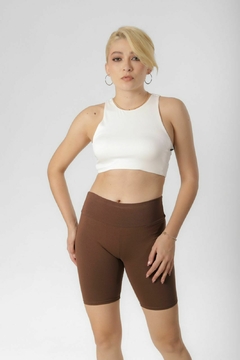 BIKER SHORT LISO DE ALGODÓN - comprar en línea