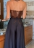 CORSET CAPPUCCINO - marrom na internet