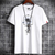 T Shirt para Homens 2023 Roupas Fitness Branco O Pescoço Anime Homem Camiseta P - MultiProdutos