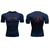 Camisa de Compressão Masculina Anime Berserk Guts, Fitness, Esporte, Corrida, A