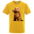 Camiseta estampada para homens, mangas curtas casuais, camiseta grande solta, to