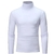 Moda masculina casual fino ajuste básico gola alta gola gola alta pulôver masc - comprar online
