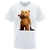 Camiseta estampada para homens, mangas curtas casuais, camiseta grande solta, to - loja online