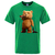Camiseta estampada para homens, mangas curtas casuais, camiseta grande solta, to - MultiProdutos