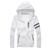 Blusão de capuz fino masculino, jaqueta de proteção solar, outwear esportivo,
