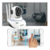 Câmera IP Wifi Wireless Sem Fio Hd 3 Antenas com Visão Noturna Ultima Geração