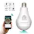 Câmera Lâmpada Espiã IP Wifi Segurança Visão 360 c/ Microfone e Alto-falante V380 - comprar online