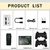 Video Game Stick 4K com 2 Controles Sem Fio e 10.000 Jogos Retrô - comprar online