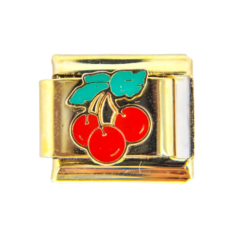Dije Cherry dorado - comprar online