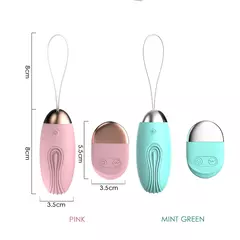 Vibrador inalámbrico con Control remoto para mujer, estimulador de clítoris co