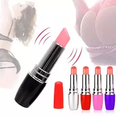Mini lápiz labial vibrador bala vibratoria punto G estimulador de clítoris mas en internet