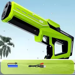 Pistolas de agua eléctricas para adultos, potentes chorros, succión automátic - tienda en línea
