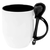Caneca Interior e Alça Com Colher Base Curva 325ml Colorida para Sublimação - Ponto dos Acrílicos