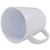 Caneca Polímero Branca 325ml para Sublimação - Ponto dos Acrílicos