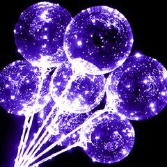 Pack 20 Globos Luminosos con Palito de 40cm - tienda online