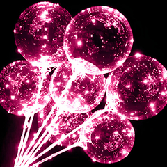 Pack 5 Globos Luminosos Palito de 60 a 70 cm