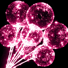 Pack 15 Globos Luminosos Palito de 60 a 70 cm