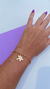 Pulseira personalizada quebra-cabeça (corrente elo português) na internet