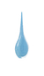 GOTA MURANO LEAF AZUL TIFFANY - comprar online