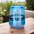 VASO EM VIDRO VERONA AZUL - comprar online