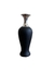 VASO EMBU EM CERÂMICA PRETO FOSCO