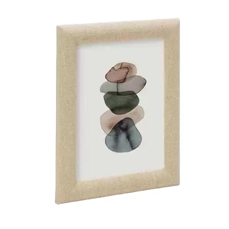 PORTA RETRATO EM LINHO 15x20