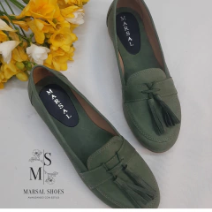 MOCASIN VALU VERDE - tienda online