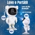 LUMINÁRIA ASTRONAUTA PROJETOR DE LUZ GALAXIA NEBULOSA EFEITO INCRIVEL (8044)