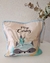 ALMOHADON CUADRADO CON POMPONES