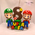 Vela Mario Bros e Luigi - Biscuit (Personalizada) - comprar online