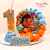 Vela Cenário Moana Baby - Biscuit (Personalizada)