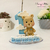 Vela Urso com Nuvens - Biscuit (Personalizada)