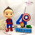 Vela Vingadores com Bonequinho - Biscuit (Personalizada)