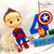 Vela Vingadores com Bonequinho - Biscuit (Personalizada) na internet