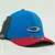 Boné Oakley Colors Live com copa verde oliva e aba preta, logo Oakley na frente