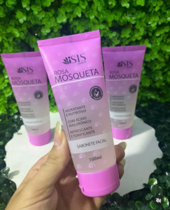 Sabonete rosa mosqueta ÍSIS