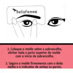 Sombra De Sobrancelha Bella Femme na internet
