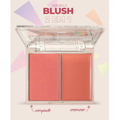 Imagem do Duo Blush Cremoso e em Pó