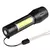Mini Lanterna Tática Com Led E Zoom Recarregável Usb luz forte