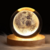 Bola Luminous Night Light para decoração, Nebulosa, Saturno, Roda Gigante, Lua