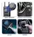Mini Compressor de Ar Elétrico Portátil e Multifuncional Ideal para Pneus Bolas e Mais Bateria 4000mAh Cor Preto