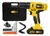 Parafusadeira Furadeira de Impacto 21v 3/8 + Bateria C/ Maleta Acessórios Black Tools - OZ na internet