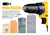 Parafusadeira Furadeira de Impacto 21v 3/8 + Bateria C/ Maleta Acessórios Black Tools - OZ