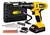 Parafusadeira Furadeira de Impacto 21v 3/8 + Bateria C/ Maleta Acessórios Black Tools - OZ - comprar online