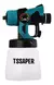 Pistola de Pintura e Pulverizador Elétrico de 550w 3 Bicos Tssaper 127V/220 Vac - comprar online