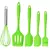 Espátulas de Silicone para cozimento Kit com 5 peças na internet