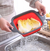 Bandeja de silicone dobrável para lavar e guardar frutas, vegetais e etc..